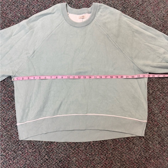 Anthropologie The Oaklyn Cozy Crew-Neck Sweatshirt by Pilcro Size Large - Picture 6 of 11